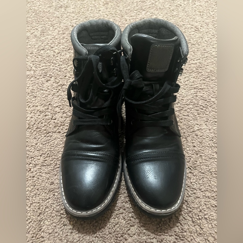 Target laced up boots